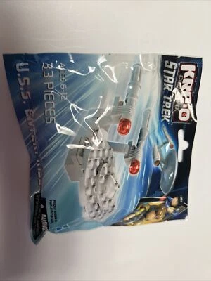 Juguete de construcción Hasbro Kre-O USS Enterprise (A4254) | Star Trek | [Sellado de fábrica] Foto 1 de 2