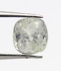Faceted Cushion Cut Natural Colorless Sapphire 1.55 Ct Untreated Gemstone