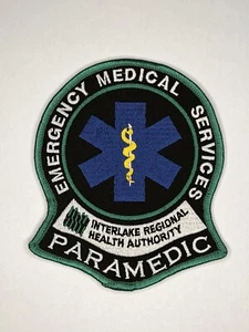 Interlake Regional Healthcare Manitoba Canada Paramedic Firefighter Patch - Picture 1 of 3