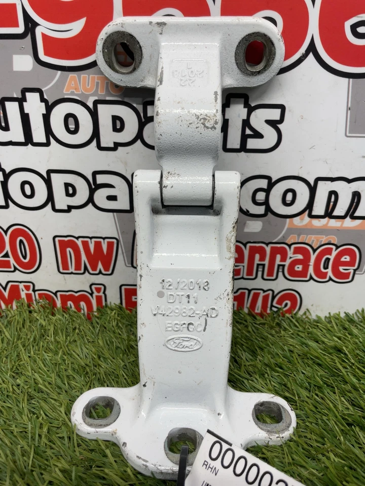 ✅ 2017 FORD TRANSIT CONNECT RIGHT REAR DOOR HINGE RH PN:V42982-AC OEM - Image 1 of 4