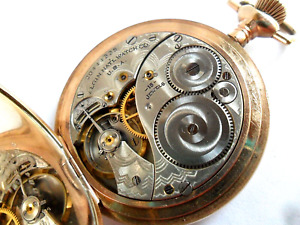 Ornate 1918 Elgin 15J 12 Size Grade 314 20 Year G/F Hunter Case Pocket Watch
