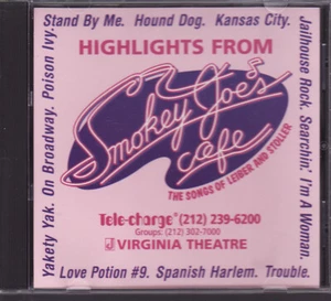 Highlights From Smokey Joe's Cafe - Songs of Leiber and Stoller (Promo CD) - Picture 1 of 2