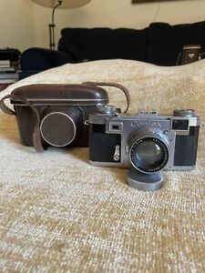 Zeiss Ikon CONTAX Iia with collapsible Jena Sonnar 50mm lens