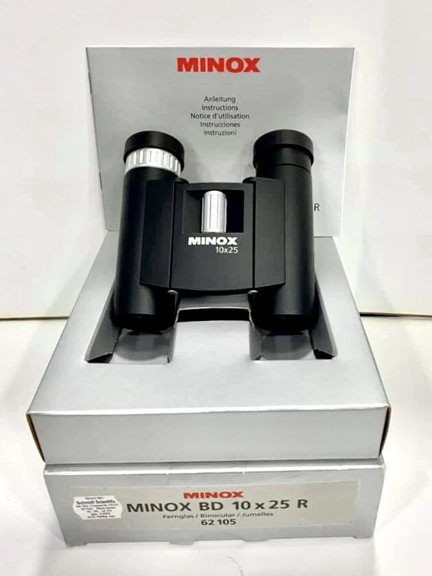 Brand New Unused Minox BD 10 x 25 R Binoculars 62105 - Image 1 of 1