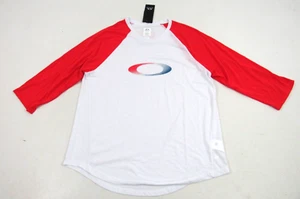Oakley USA Women's Size L 3/4-Sleeve Graphic T-Shirt - Picture 1 of 16