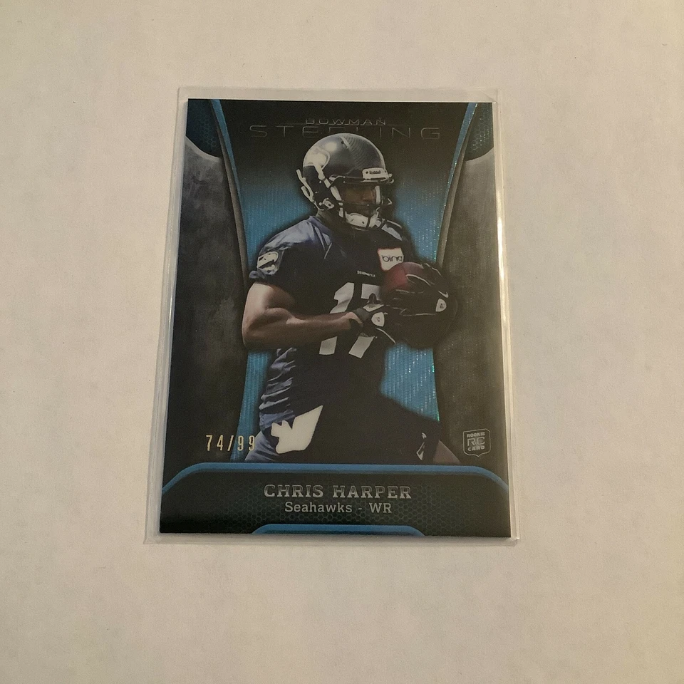 F102023  2013 Bowman Sterling Blue Wave Refractors #18 Chris Harper/99 - Image 1 of 1