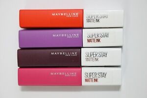 Maybline Super Stay Matte Ink Liquid Lipstick  5ml diffrent shead