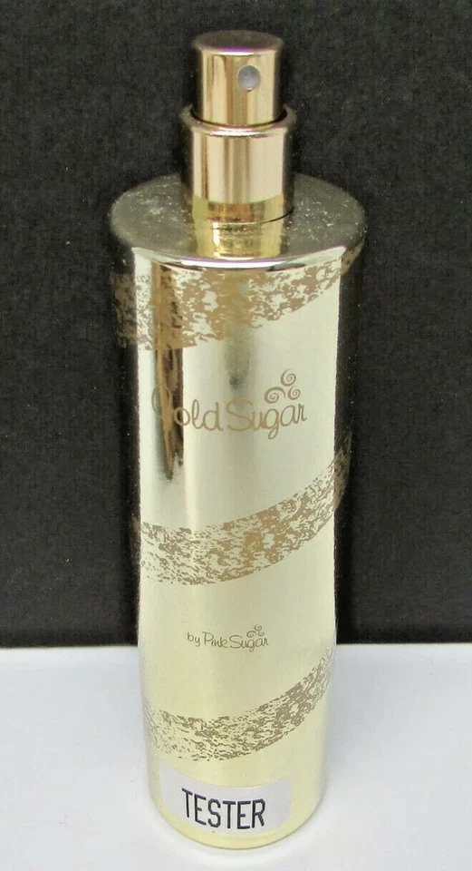 Spray EDT Gold Sugar de Pink Sugar 3,4 fl oz 100 ml nuevo probador sin tapa Foto 1 de 1