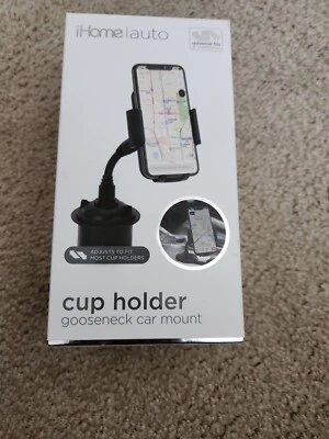 Soporte de teléfono celular universal con cuello de cisne para taza de coche de montaje ajustable Foto 1 de 3