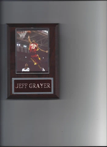 JEFF GRAYER PLAQUE IOWA STATE CYCLONES BASKETBALL NCAA Cover