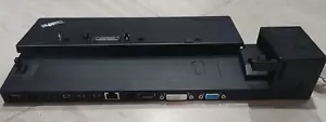 Genuine Lenovo ThinkPad Pro Dock FRU 00HM918 PN SD20F82751 6xUSB DVI-D VGA w/KEY - Picture 1 of 5