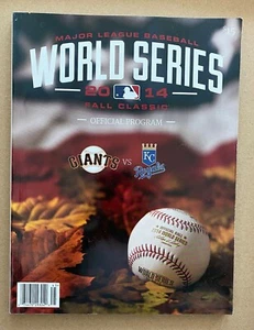 2014 MLB World Series Program-Royals & Giants (Bumgarner) MINT - Picture 1 of 1