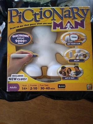 Pictionary Man Electronic Drawing Game 2010 Mattel Complete Very Good Condition - Image 1 of 2