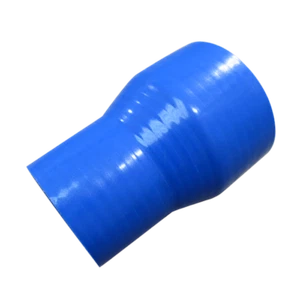 CXRacing 3.5" to 2.75" Blue Silicon Hose Coupler Reducer Straight 100mm long - Imagen 1 de 1