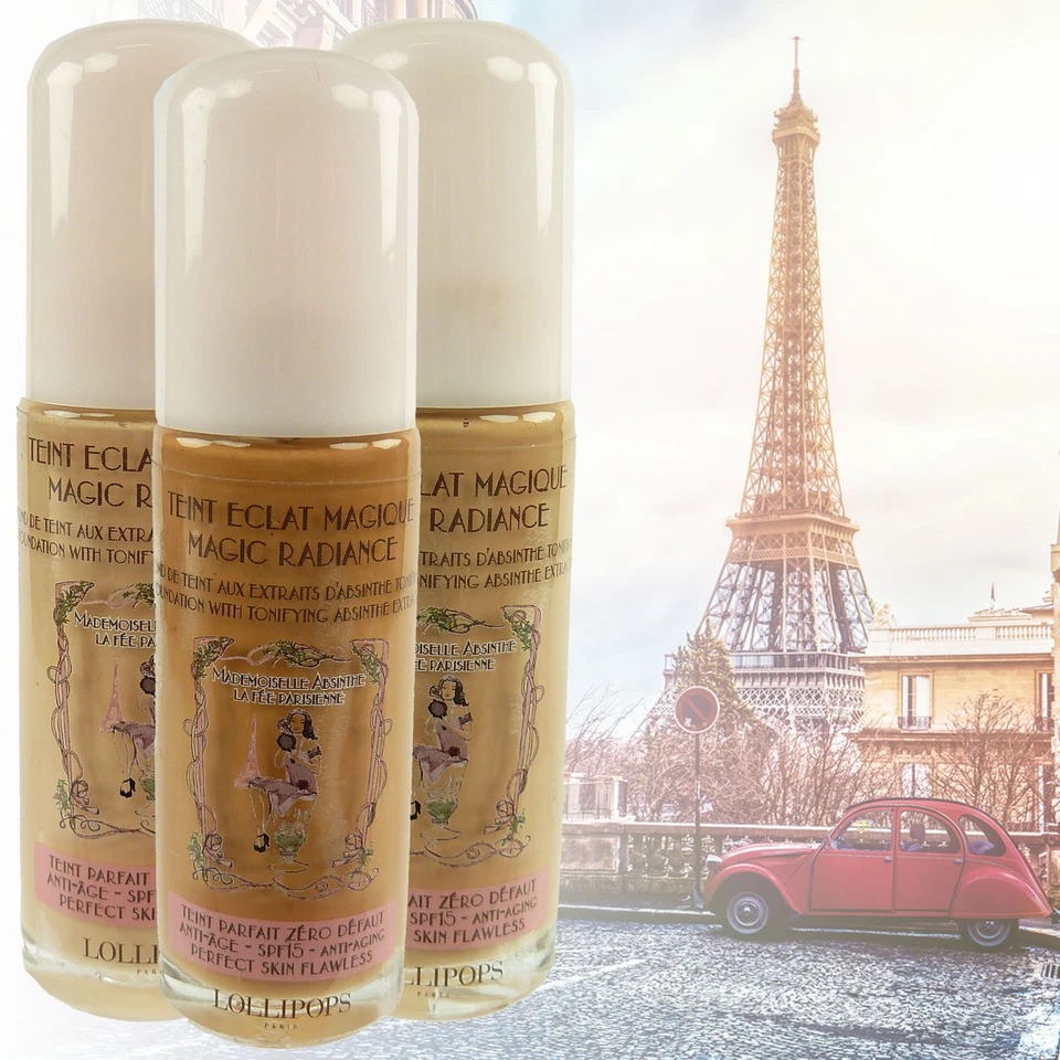 Lollipops Paris Teint Eclat Magique - Grundierung Foundation Make Up - 25ml
