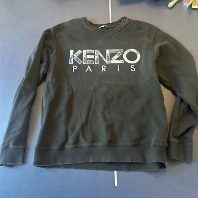 kenzo negro cuello redondo grande hombre Foto 1 de 4