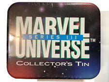 1992 Skybox Marvel Universe Series 3 Factory Sealed Collector's Tin#05964of10000