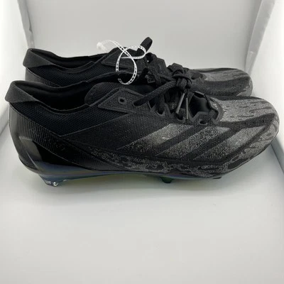 Adidas Adizero Zapatos de Fútbol Eléctricos Para Hombres 13 Negro Suela Iridiscente Botines Nuevos Foto 1 de 4