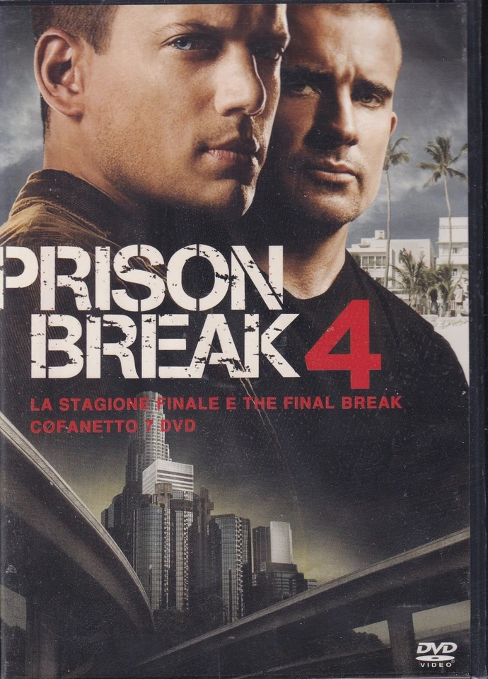 Prison Break Stagione 4 DVD Quattro Quarta Nuovo Sigillato - Immagine 1 di 2