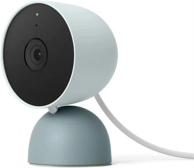 Google Nest Security Cam (Wired) - 2nd Generation - Fog, 1080p - Image 1 of 4