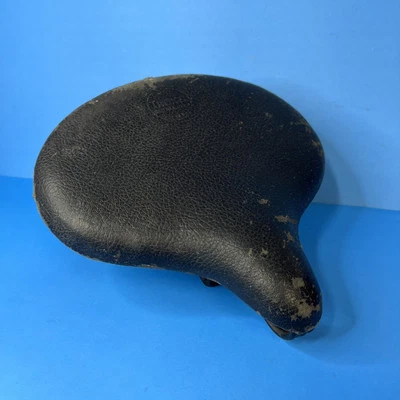 SILLÍN ASIENTO TROXEL NEGRO ELYRIA OHIO HECHO EN EE. UU. PARA BICICLETAS SCHWINN OTRAS S35 Foto 1 de 4