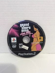 Grand Theft Auto: Vice City (Sony PlayStation 2, 2002) Black Label Disc Only - Picture 1 of 2
