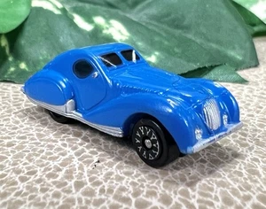 Micro Machines Blue 1937 Talbot Lago - 1995 Galoob Mini Toy Car - Picture 1 of 8