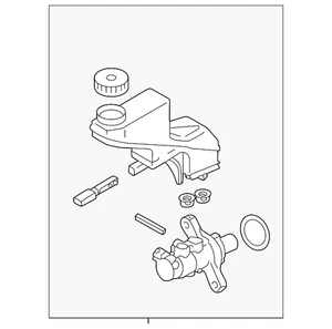 Genuine Nissan Master Cylinder D6010-6RA0A - Picture 1 of 2
