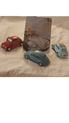 VW Brezelkäfer 1:43, confezione da 3 pezzi - Immagine 1 di 4