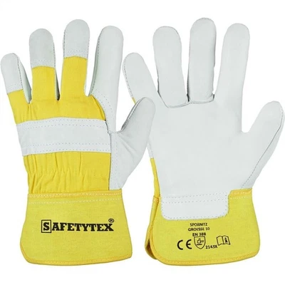 Arbeitshandschuhe Rindvollleder Handschuhe SPORNITZ Lederhandschuhe Gr. 8-12 - Bild 1 von 4