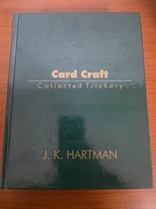 CARD CRAFT Collected Trickery by J.K. Hartman 669 Pages Hardcover Book - Picture 1 of 1