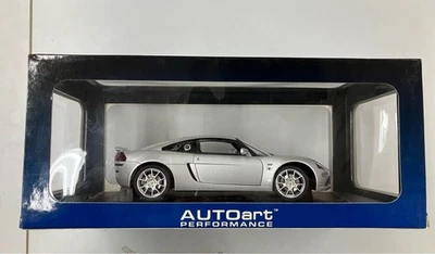 Autoart Mini Car Diecast Car 1 18 Street Series Lotus Europa Silver Repairable a - Image 1 of 4