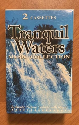 Vintage Tranquil Waters Music Collection 2 Cassette Set New Age Madacy 1998 - Image 1 of 3