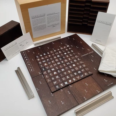 2012 Scrabble Typography Edition Andrew Capener 1st Ed #916/1200 COA - Image 1 of 4