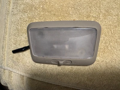 2000  Honda Accord OEM center mounted interior dome map light tan - Image 1 of 4