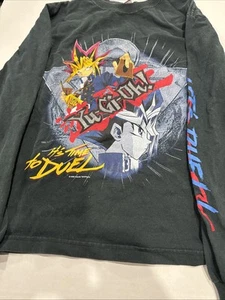 Vintage Kids Yu-Gi-Oh! Anime Long Sleeve Shirt Youth Small - Picture 1 of 9
