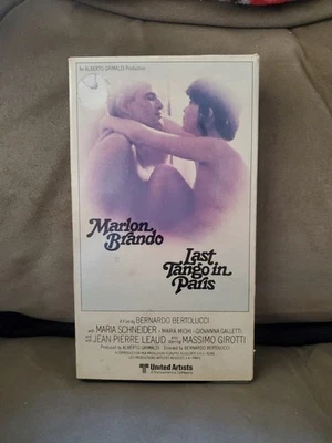 LAST TANGO IN PARIS (VHS) Marlon Brando Ex-Rental VG tape / Good box - Image 1 of 3