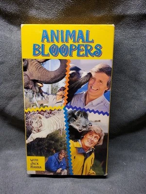 Animal Bloopers with Jack Hanna VHS 1994 Animal Nature Documentary Classic Film - Image 1 of 4
