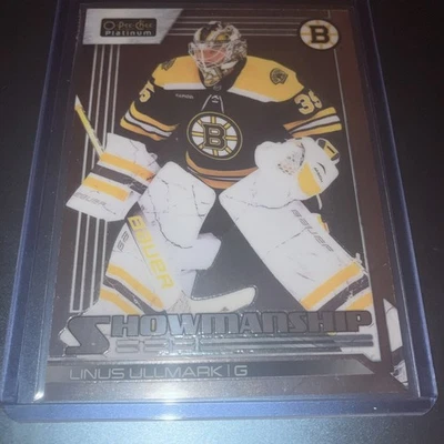 2023-24 OPC Platinum Showmanship #S-12 Linus Ullmark - Image 1 of 2