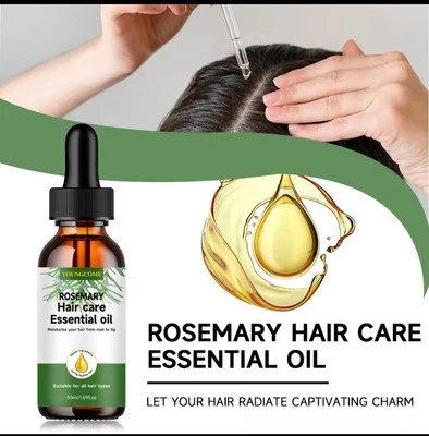 Rosmarinöl Ätherisches Öl Haarwachstum Kopfhaut Haarpflege Hautpflege rein Vegan - Bild 1 von 4