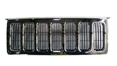KIT REJILLA APLIQUES CROMADOS JEEP COMMANDER 2006-2010 82209908AB - NUEVO OEM Foto 1 de 4
