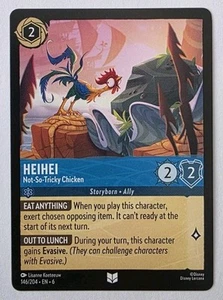 HeiHei - Not-So-Tricky Chicken 146/204 Azurite Sea Regular NM - Picture 1 of 2