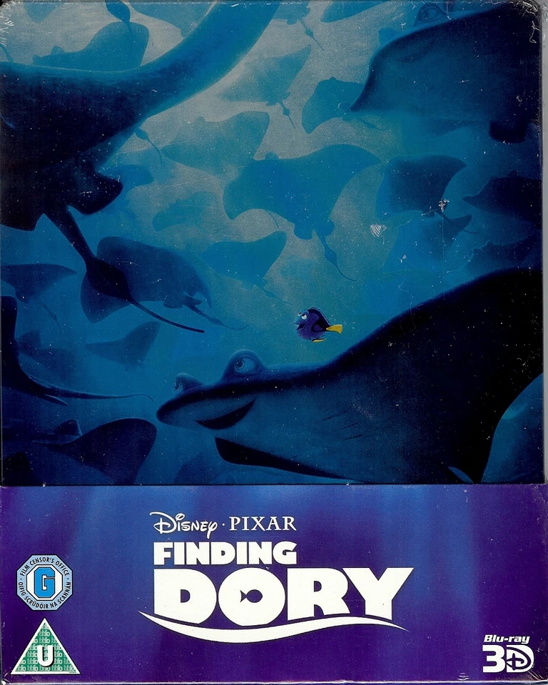 Finding Dory Limited Edition SteelBook w/Slip (Region A, B & C UK Import) - READ - Image 1 of 4