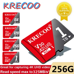 Micro SD Card 1TB 256GB 128GB TF Class 10 for Smartphones Tablets Memory Card - Zdjęcie 1 z 17