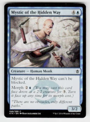 Khans of Tarkir #48 Mystic of the Hidden Way - Image 1 of 2