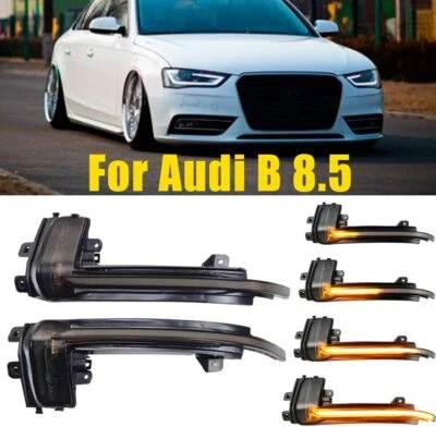 Espejo retrovisor lateral LED dinámico Audi A3 8P B8.5 A4 A5 S5 RS3 RS4 RS5 Foto 1 de 4