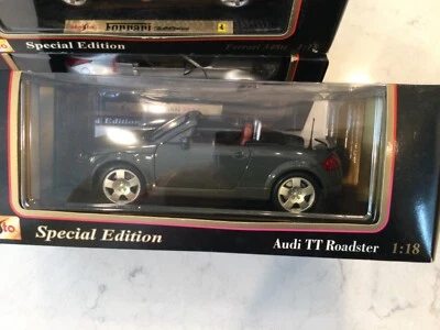 Audi TT Roadster Convertible Maisto Edición Especial 1:18 Foto 1 de 3