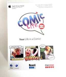 Comic Life Deluxe Edition for Mac & Windows with Ready to Use Styles New in Box