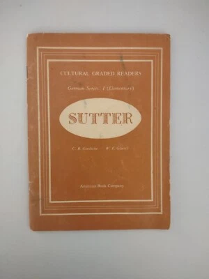 VTG German Cultural Graded Reader. Elementary 1 Sutter 1955 American Book- A7 - Image 1 of 4