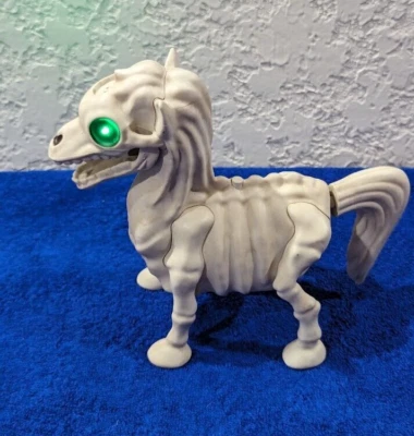 Halloween Animals Unicorn Skeleton Bones Simulation Horror Prop 7" Tall - Image 1 of 4